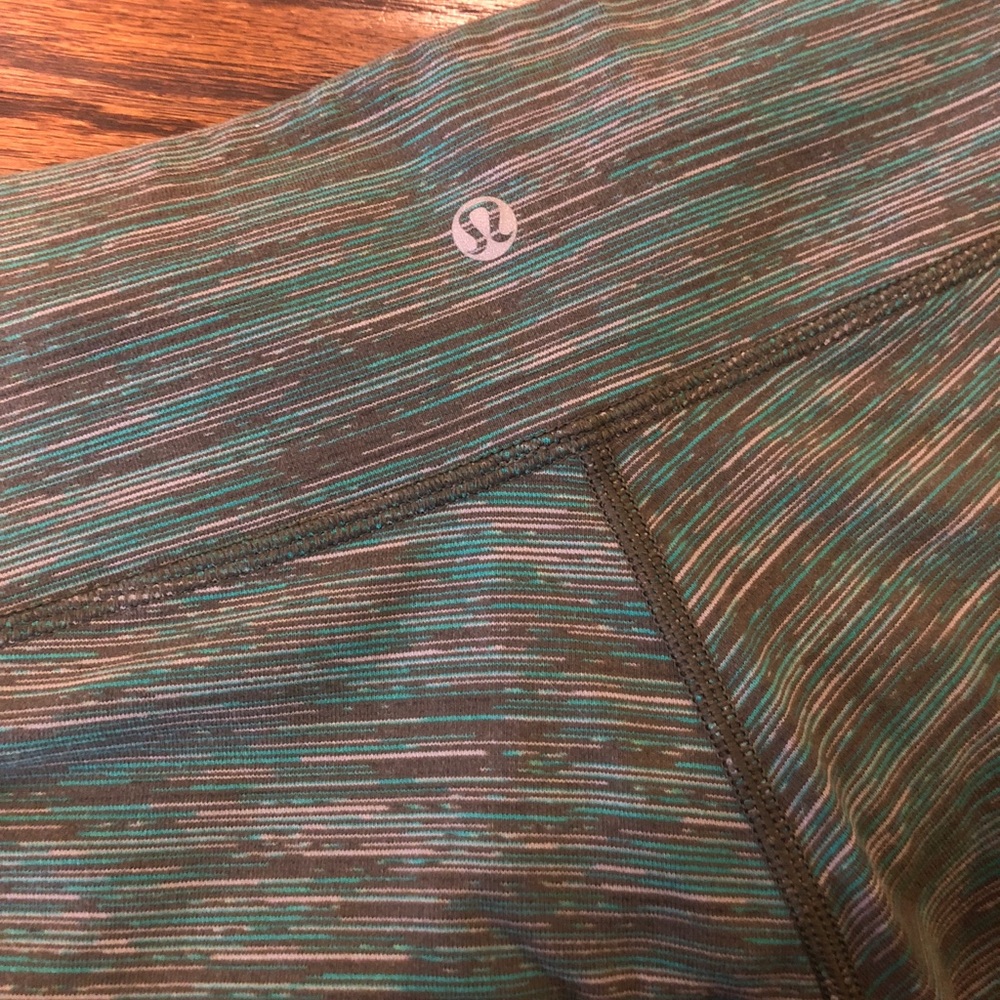 Luon cropped wunder under pants from Lululemon sz8